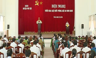 Phổ biến Luật An ninh mạng cho cán bộ, công chức