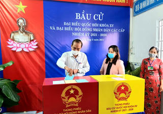 Bạc Liêu: Hơn 612.400 cử tri đi bầu cử 