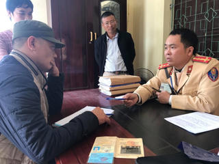 Nghệ An: Phát hiện tài xế dương tính với ma túy