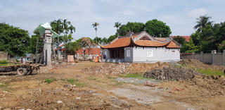 Một di tích lịch sử bị chia tách