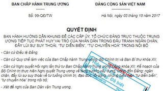 Ngăn chặn suy thoái, 'tự diễn biến', 'tự chuyển hóa': Phát huy vai trò của nhân dân