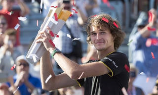 Alexander Zverev lần đầu đăng quang Rogers Cup