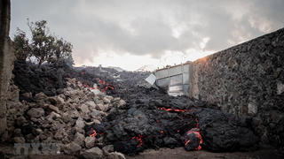 Hơn 100 dư chấn mạnh khi núi lửa Nyiragongo phun trào