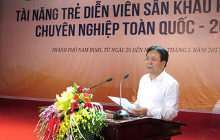 ‘Tài năng trẻ Diễn viên sân khấu kịch nói chuyên nghiệp toàn quốc’