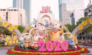 Đường hoa và đường sách TP HCM đón gần 1,9 triệu lượt khách Xuân Canh Tý 2020