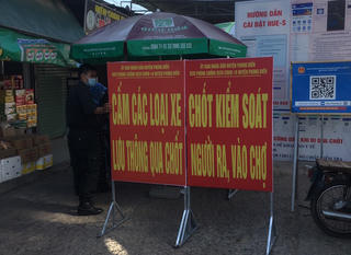 Thừa Thiên – Huế: Dỡ bỏ các chốt kiểm soát y tế tại chợ An Lỗ