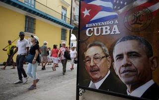 Tổng thống Mỹ bắt đầu chuyến thăm lịch sử đến Cuba