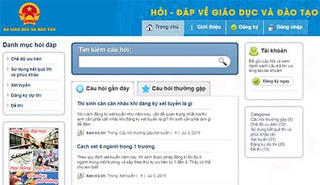 Ra mắt website hỏi - đáp về GD&ĐT