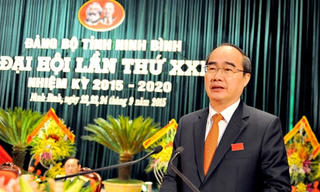 Chủ tịch Nguyễn Thiện Nhân dự Đại hội đại biểu Đảng bộ tỉnh Ninh Bình lần thứ XXI