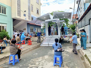 TP Hồ Chí Minh đẩy nhanh xét nghiệm diện rộng tìm F0