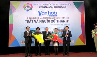 PV báo Đại Đoàn Kết đoạt giải C thi viết ‘Đất và người xứ Thanh’