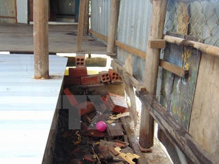 Di dời các hộ dân khu vực sụt lún ở Bạc Liêu đến nơi an toàn