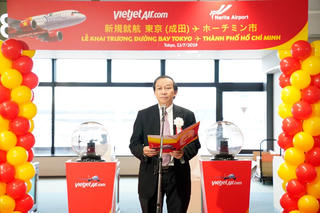 Liên tục mở đường bay đến Nhật Bản, Vietjet kết nối TP HCM với Tokyo