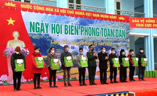 Cao Bằng: Sôi nổi ngày hội Biên phòng toàn dân