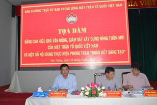 Sóc Trăng: Phát động đợt thi đua đặc biệt trong hệ thống Mặt trận