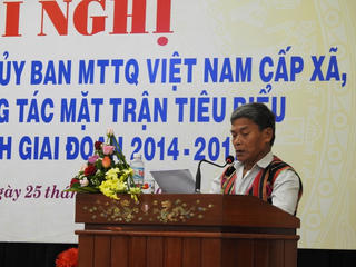 Phát huy tốt vai trò của Mặt trận cơ sở