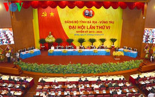 Khai mạc Đại hội Đảng bộ tỉnh Bà - Rịa Vũng Tàu lần thứ VI, nhiệm kỳ 2015 - 2020