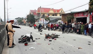 Số người chết vì tai nạn giao thông ngày mùng 1 Tết tăng 47% so với năm ngoái