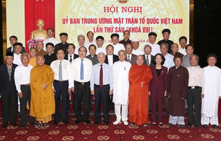 [ẢNH]: Hội nghị UBTƯ MTTQ Việt Nam lần thứ 6