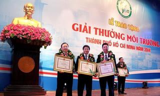 Cả 3 nhà máy của Vinamilk ở TP.HCM đều được nhận Giải thưởng môi trường của thành phố năm 2014