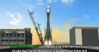 [VIDEO] Tàu vũ trụ tự động Nga tiếp tế trạm vũ trụ như thế nào?