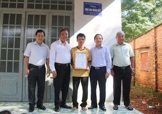 Hơn 20 tỷ đồng xây mới và sửa chữa 436 căn nhà Đại đoàn kết tại Bà Rịa – Vũng Tàu