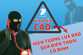 Cảnh báo hiện tượng lừa đảo nhắc nợ cước qua điện thoại cố định