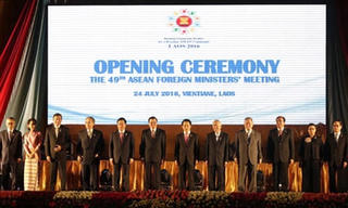 AMM 49: Quan ngại về tình hình Biển Đông