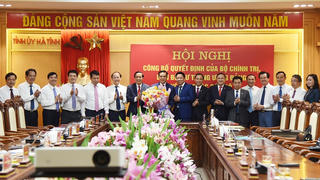 Giám đốc Công an tỉnh Nghệ An làm Chủ tịch tỉnh Hà Tĩnh