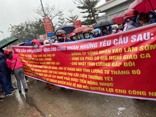 Chủ DN đồng ý tăng lương, chấp thuận hầu hết yêu cầu của 5.000 công nhân