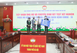 Tiếp nhận 11.000 kít test xét nghiệm phục vụ SEA Games