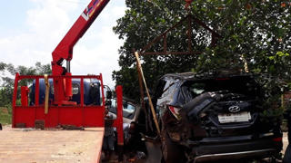 Va chạm giao thông liên hoàn tại Quảng Trị, làm 3 người bị thương