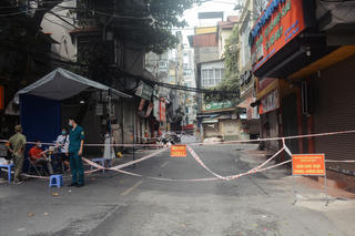 Cận cảnh 5 phường thiết lập khu vực cách ly y tế ở quận Đống Đa