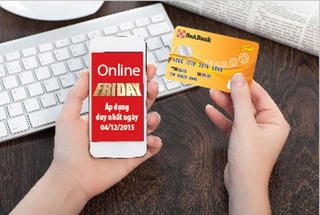 SeABank ưu đãi hoàn tiền cho khách hàng mua sắn trên website onlinefriday