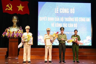 Công an tỉnh Hà Tĩnh có 2 tân Phó Giám đốc