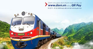 Mua vé tàu Tết - Giảm ngay 100.000đ khi thanh toán bằng QR Pay trên ứng dụng BIDV SmartBanking
