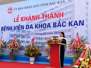 Khánh thành BV đa khoa tỉnh Bắc Kạn