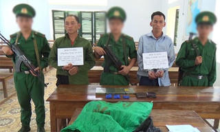 Bắt 2 đối tượng vận chuyển 4 bánh heroin