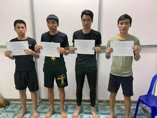 An Giang: Đêm giao thừa 4 đối tượng lội sông vượt biên về Việt Nam ăn Tết