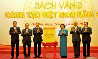 Công bố Sách Vàng Sáng tạo Việt Nam năm 2016