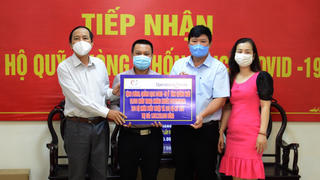 Quảng Ngãi: Tiếp nhận vật tư y tế chống dịch Covid-19 hơn 2 tỷ đồng