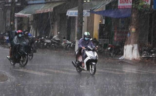 Nhiều khu vực có mưa