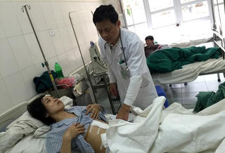 Bệnh nhân vụ TNGT tại Thung Khe đã qua cơn nguy kịch