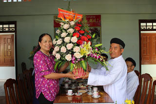 MTTQ tỉnh Bình Định thăm, chúc mừng tổ chức Giáo hội đạo Cao Đài