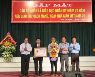 Truy tặng Huân chương Đại đoàn kết cho chí sỹ yêu nước Võ Liêm Sơn