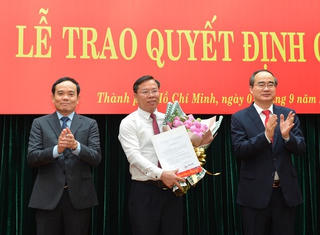 Thư ký của ông Nguyễn Thiện Nhân làm Chánh Văn phòng Thành ủy TP HCM