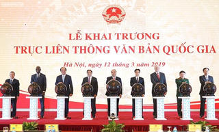 Thủ tướng khai trương Trục liên thông văn bản quốc gia