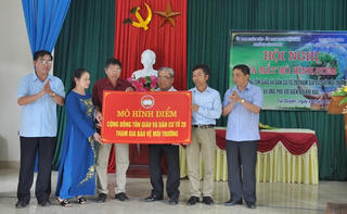 Xây dựng 9 mô hình điểm bảo vệ môi trường và ứng phó với biến đổi khí hậu