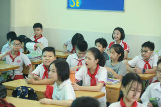 Tuyển sinh lớp 6 ở Hà Nội: Ngoại ngữ là một lợi thế