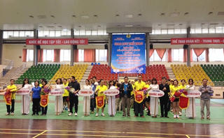 Giao lưu thể thao chào mừng Bầu cử ĐBQH và đại biểu HĐND các cấp